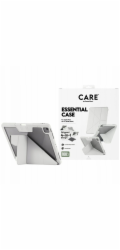 CARE by PanzerGlass - Pouzdro s klopou pro tablet - termoplastický polyuretan (TPU) - svetle šedá - pro Apple 13-inch iPad Air (M2, M3)