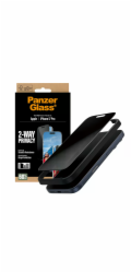 PanzerGlass ochranné sklo UWF 2-Way Privacy pre iPhone 17 Pro - Black Frame