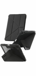 CARE by PanzerGlass - Pouzdro s klopou pro tablet - termoplastický polyuretan (TPU), polykarbonát, umelá kuže - cerná - pro Apple 11-inch iPad Pro (M4)