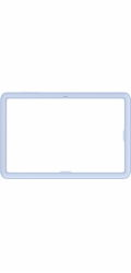 Samsung Frame Cover (hellblau, Samsung Galaxy Tab S11 Ultra)