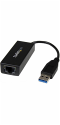 Startech USB 3.0 to Gigabit Ethernet Adapter - 10/100/1000 NIC Network Adapter - USB 3.0 Laptop to RJ45 LAN (USB31000S) - Sítový adaptér - USB 3.0 - Gigabit Ethernet - cerná