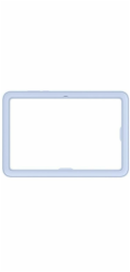Samsung Frame Cover (hellblau, Samsung Galaxy Tab S11)