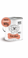 PAKA ZWIERZAKA Pepe Roe deer - vlhké krmivo pro psy - 800g
