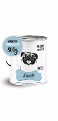PAKA ZWIERZAKA Pepe Lamb - vlhké krmivo pro psy - 800g