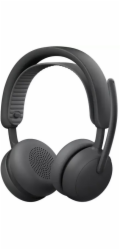 Logitech Zone Wireless 2 ES for Business - Náhlavní souprava - náhlavní - Bluetooth - bezdrátový, kabelové - odstranení šumu - USB-C - grafit - certifikováno pro Microsoft Teams