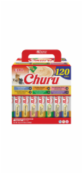 INABA Churu Tuna and chicken mix Box - pamlsek pro kočky - 120x14g