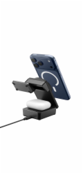 Spigen Foldable Wireless Charger Stand Qi2 25W - Black