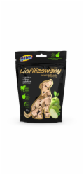 HILTON Freeze-dried treats with with beef liver and apple - pamlsek pro psa - 50g