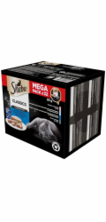 SHEBA Classics Ocean Selection Pate White Fish, Cod, Salmon, Tuna Box - mokré krmivo pro kočky – 32x85 g