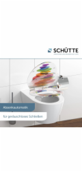 WC sedátko Schütte s dřevěným jádrem Colorful Stones a mechanismem tlumeného dovírání
