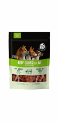 PETREPUBLIC Beef cubes M - pamlsek pro psa - 250g