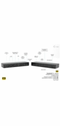 i-tec Thunderbolt 4 Intelligent Dual Display Docking Station, Power Delivery 90W