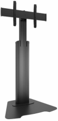 Chief Fusion Large Height-Adjustable Floor Stand Display Mount - For Displays 42-86" - Black - Stojan - pro plochý panel - cerná - velikost obrazovky: 40"-80" - podlahové provedení