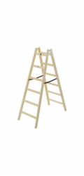 Hailo H40 StandardLine 2x6  Wooden Double-Sided Ladder