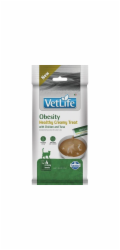 FARMINA Vet Life Cat Obesity Creamy treat with Chicken & Tuna box – pamlsek pro kočku – 4x15g