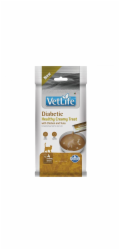 FARMINA Vet Life Cat Diabetic Creamy treat with Chicken & Tuna box – pamlsek pro kočku – 4x15g