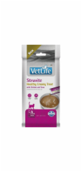 FARMINA Vet Life Cat Struvite Creamy treat with Chicken & Tuna box – pamlsek pro kočku – 4x15g