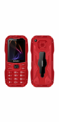 EVOLVEO MaxPhone A1, tlačítkový Dual SIM telefon, červený