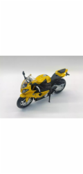 Pulio Žlutý motocykl BMW S1000 RR v měřítku 1/12 od MSZ