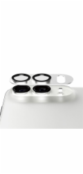 PanzerGlass FENDER - Chránic na objektiv pro mobilní telefon - stríbrná - pro Apple iPhone Duo