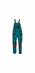 Kalhoty FF HANS 52, zelené/antracit, s laclem