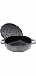 STAUB 28 cm hluboká pánev s poklicí 40511-470-0
