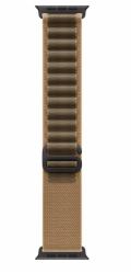 Apple Modrý řemínek Alpine Desert pro pouzdro 49 mm - velikost S - černá titanová povrchová úprava