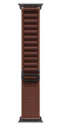 Apple Řemínek Alpine Burgundy pro pouzdro 49 mm - velikost M - černá titanová povrchová úprava