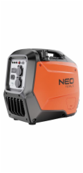 Invertorový generátor NEO TOOLS 3200 W, oranžový/černý