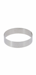 Kruhový rám de Buyer, 3098.03, perforovaný, průměr 7,5 cm, nerez