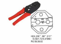 NE KLEŠTĚ LISOVACÍ (CRIMP) BNC, RG58, RG59