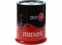 DVD-R 16X 100SP D/V        275611 MAXELL