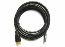GEMBIRD Kabel HDMI-HDMI mini 1,8m, 1.4, M/M stíněný, zlacené kontakty, černý
