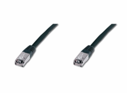 Digitus Patch Cable,S-FTP, CAT 6, AWG 27/7, LSOH, Měď, černý 2m