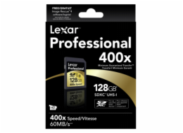 Paměťová karta Lexar SDXC Thin Box 128GB 400x Professional UHS-I
