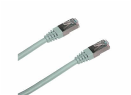 DATACOM Patch cord SFTP cat6 0,5m šedý