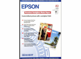 Epson Premium - Pololesklý - A3 (297 x 420 mm) - 251 g/m2 - 20 listy fotografický papír - pro SureColor SC-P700, P7500, P900, T2100, T3100, T3405, T5100, T5400, T5405