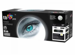 Toner TB kompatibilní s HP CE412A Yellow  R