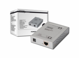 DIGITUS Gigabit Ethernet PoE + Injector, 802.3at Power Pins: 4/5 (+), 7/8 (-), 30W