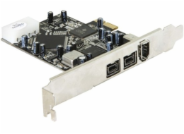 DeLock PCI Express x1 FW A+B 2+1 Port 