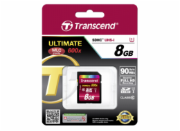 Transcend SD karta SDHC 8GB Class 10 / UHS-I / 600x