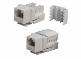 DATACOM Keystone UTP RJ45 Cat5E Dual MINI bílý