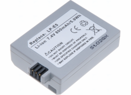 Baterie T6 power Canon LP-E5, 1050mAh, 7,8Wh