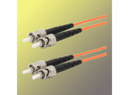 Optický patchkabel duplex ST-ST 62,5/125um MM 10m, OM1