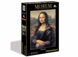 Puzzle Museum 1000 dílků Leonardo - Mona Lisa