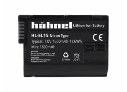 Hähnel HL-EL15 - Nikon EN-EL15, 1650mAh 7.0V 11.6Wh