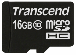 Transcend MicroSDHC karta 16GB Class 10