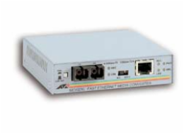 Allied Telesis AT MC102XL - Konvertor médií s optickými vlákny - 100Mb LAN - 100Base-FX, 100Base-TX - SC několik režimů / RJ-45 - až 2 km - 1310 nm