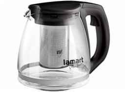 Lamart LT7025 Konvice na čaj VERRE 1,1 l, černá