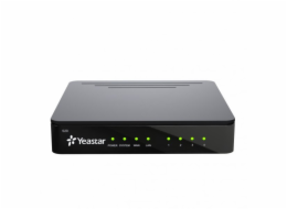 Yeastar S20, IP PBX, až 4 porty, 20 uživatelů, 10 hovorů